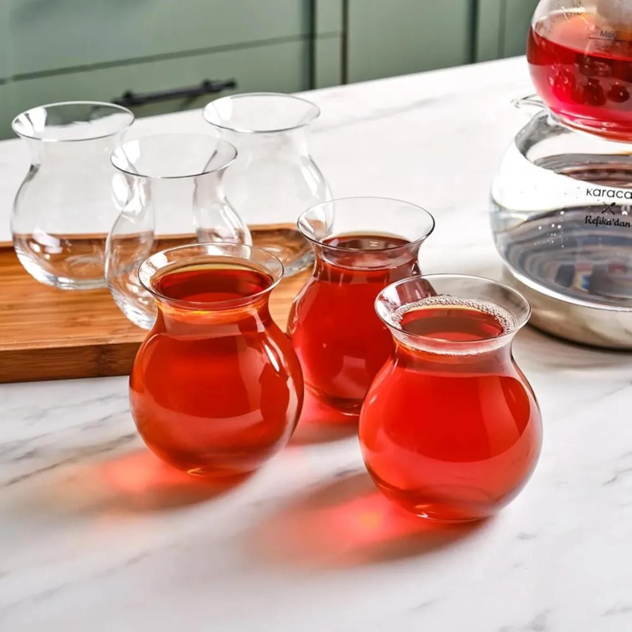6 Lı Çay Fincanı / Elegant