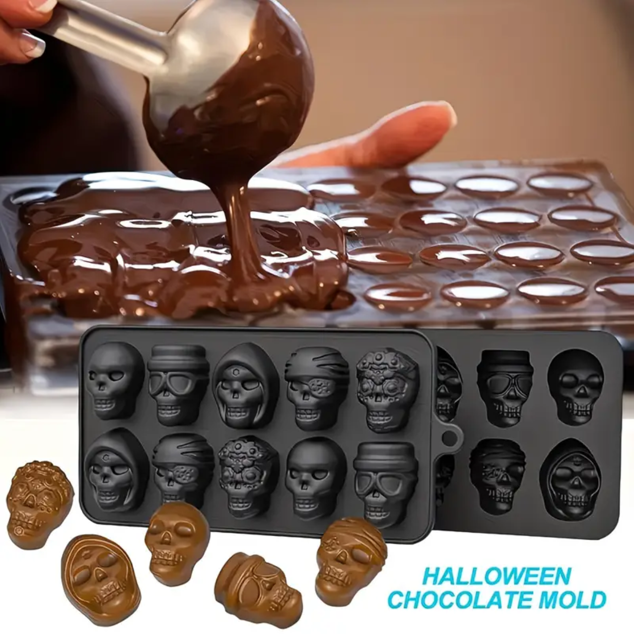 10 lu Skull Qəlib