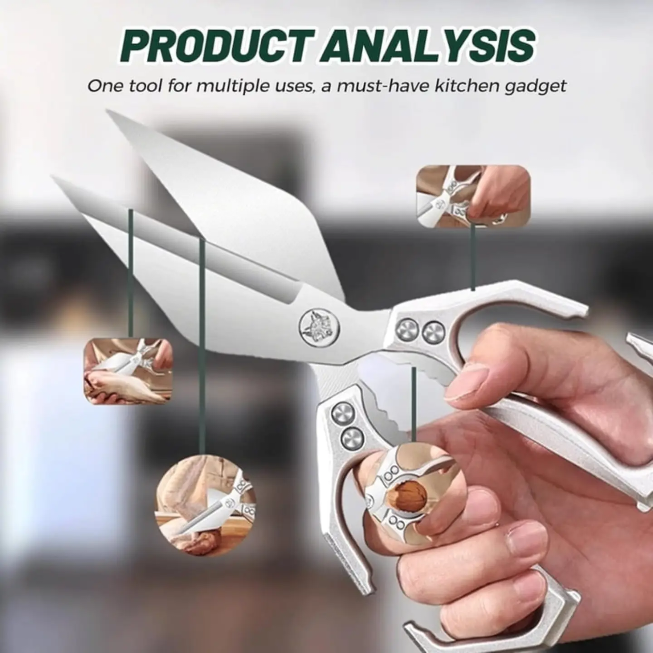 Profesional Mətbəx Qayçısı