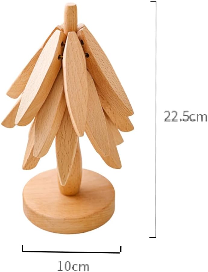 4 lü Dəst dekorativ Altlıqlar / Palm