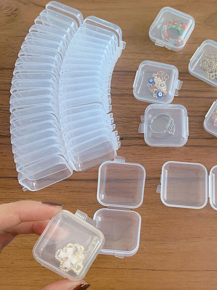 Mini Aksesuar Qutuları dəsti/ 40 ədəd