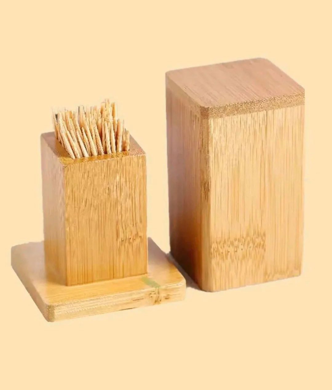 Diş çöpü qabı / Bambuk