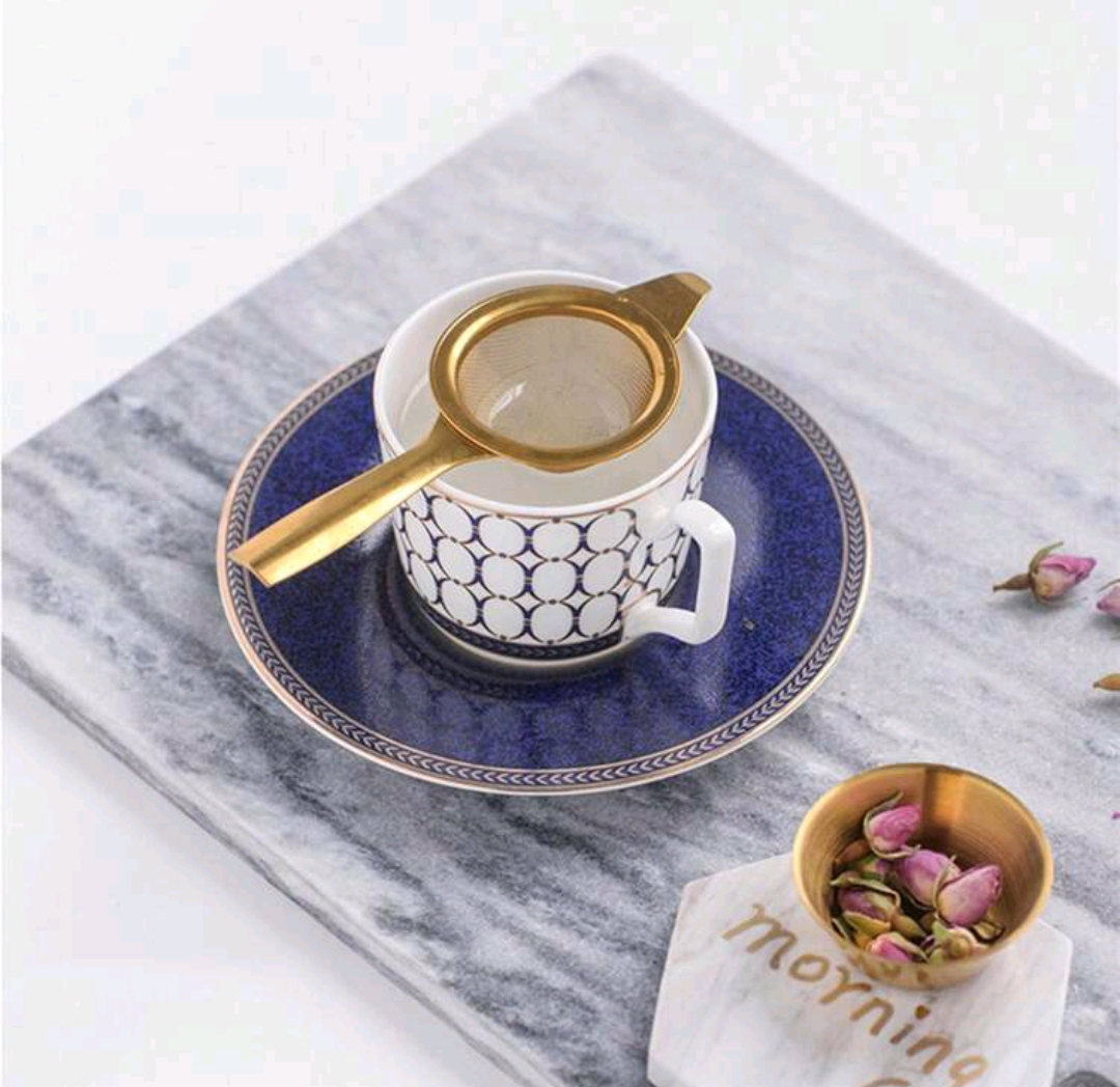 Çay Süzgəci Gold / Qulplu