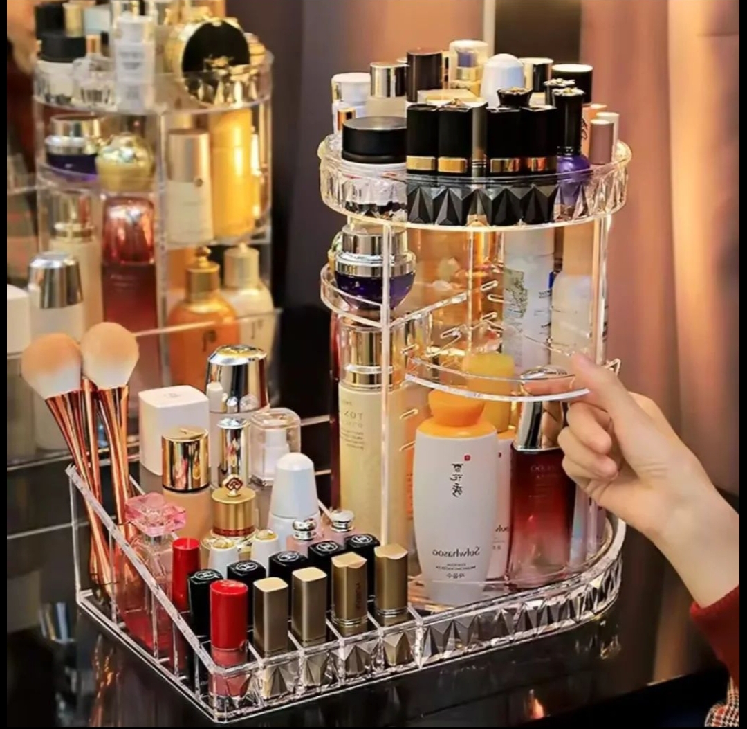 3 mərtəbəli Kosmetik Orqananayzer / Standlı