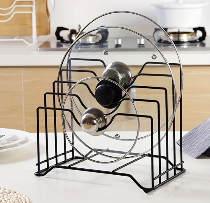 4 Bölməli Metal Stand