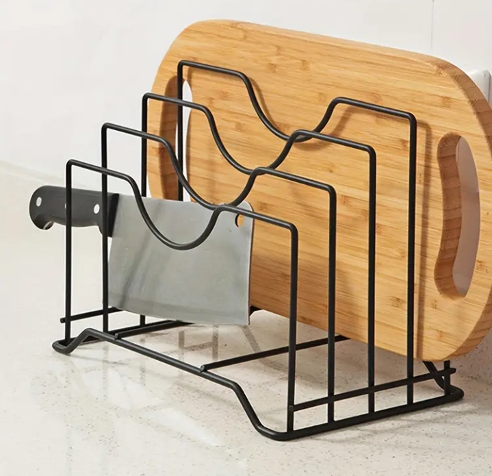 4 Bölməli Metal Stand