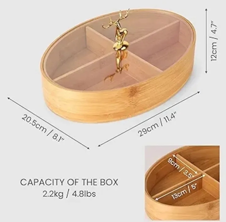 4 Bölməli Orqananayzer / Oval