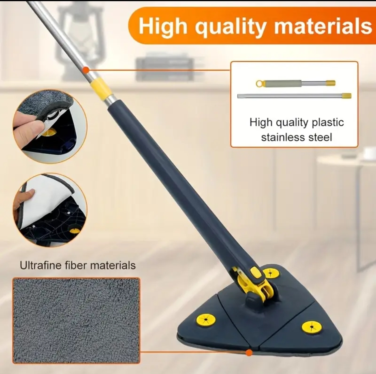 Təmizlik Aləti / Yığılan Başlıq Mop