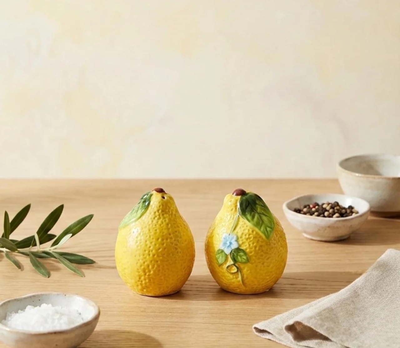 Limon Dekorlu / Duz - istiot qabı