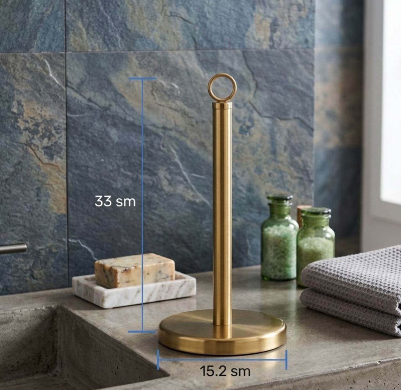 Rulon Salfet Tutacaq / Gold